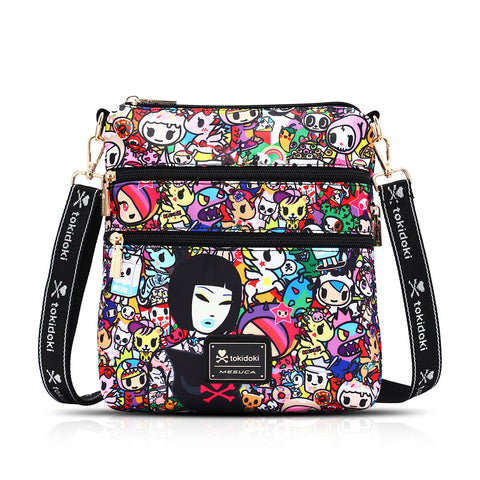 Tokidoki Crossbody Bag With Unicorno Keychain Series-Tokidoki Signature
