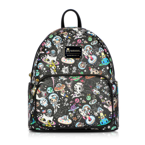 Tokidoki PU Leather Backpack Black