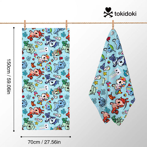 Tokidoki Unicorno Beach Towel-A