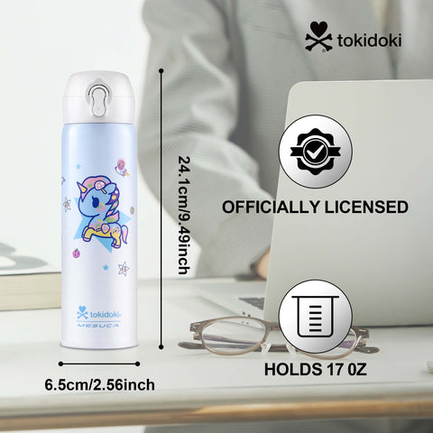 Tokidoki 17oz Insulated Water Bottle Stainless Steel -D