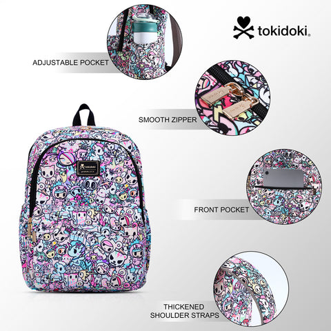 Tokidoki Backpack Unicorno Laptop Bag Series-Kawaii Pastel