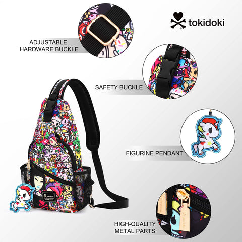 Tokidoki Sling Bag with Keychain-B