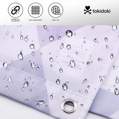 Tokidoki Waterproof Shower Curtain-C