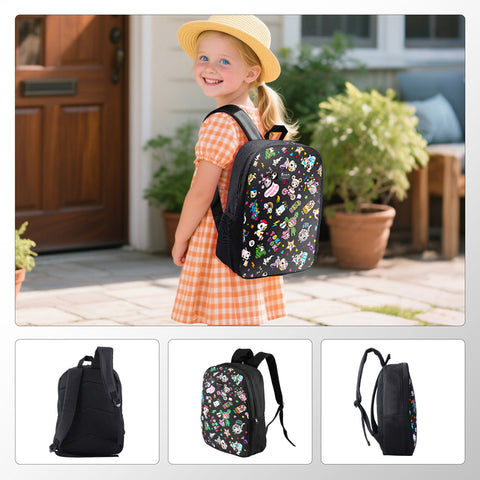 Tokidoki Backpack Set with Lunch Bag Pencil Case Series-Denim Daze