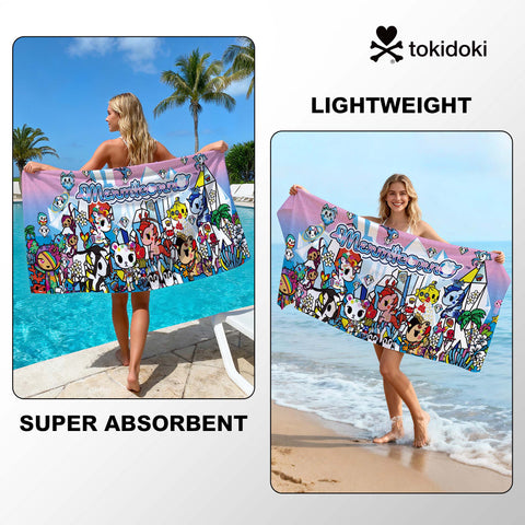 Tokidoki Unicorno Beach Towel-C