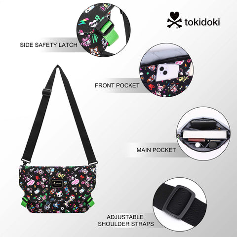 Tokidoki Messenger Bag with Adjustable Strap