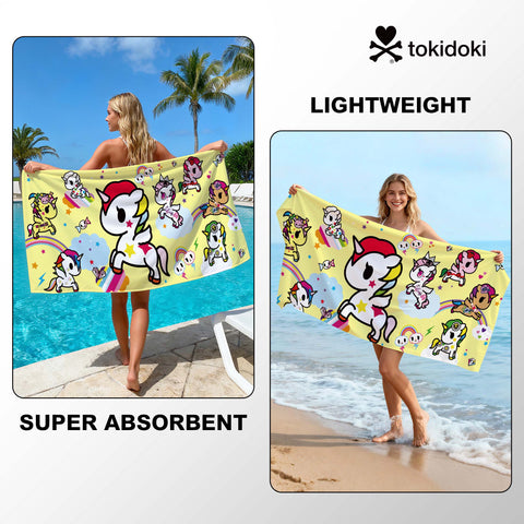Tokidoki Unicorno Beach Towel-B