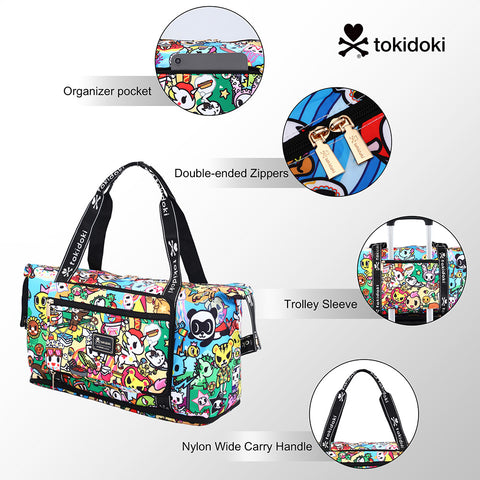 Tokidoki Travel Duffel Bag Can Extensible Series-California Dreamin