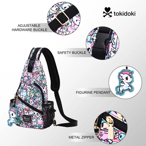 Tokidoki Sling Bag with Keychain