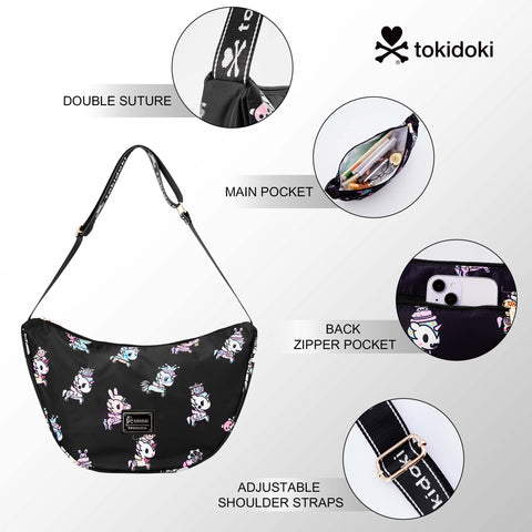 Tokidoki Shoulder Bag with Adjustable Strap