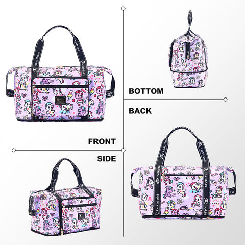 Tokidoki Travel Duffel Bag Can Extensible Series-Unicorno Dream