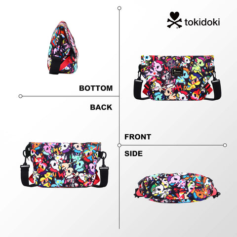Tokidoki Messenger Bag with Adjustable Strap-B