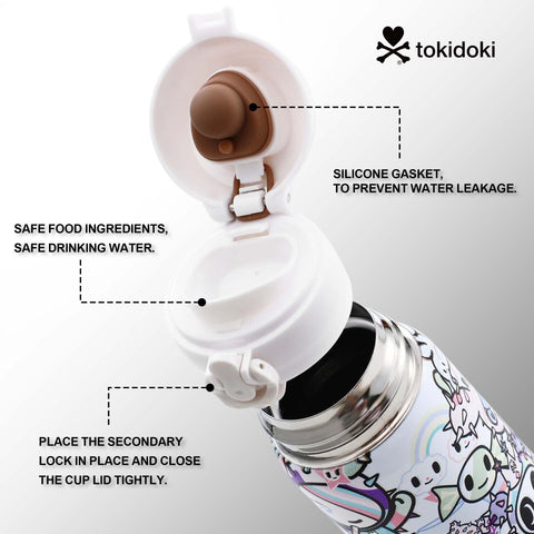 Tokidoki 17oz Insulated Water Bottle Stainless Steel -I