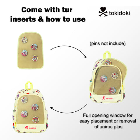 Tokidoki Ita Bag 4PCS Unicorno Brooch Pin