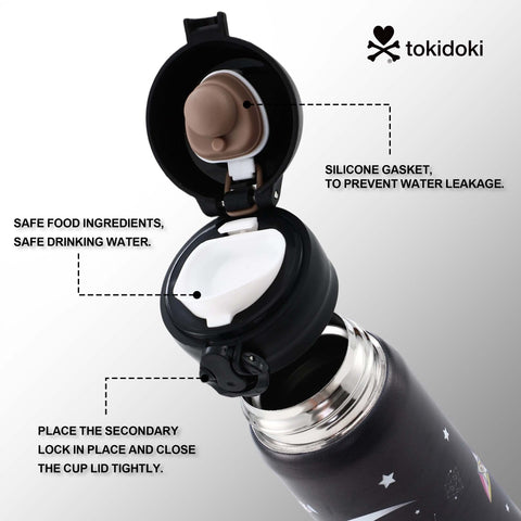 Tokidoki 17oz Insulated Water Bottle Stainless Steel -E