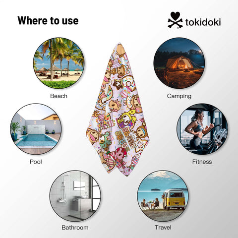 Tokidoki Unicorno Beach Towel-D