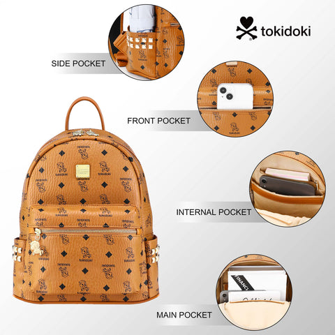 Tokidoki PU Leather Backpack