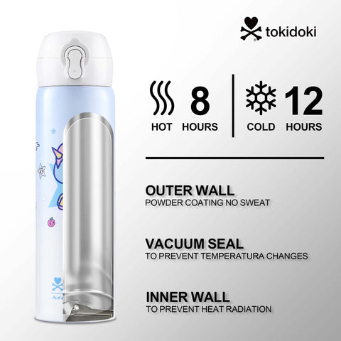 Tokidoki 17oz Insulated Water Bottle Stainless Steel -D