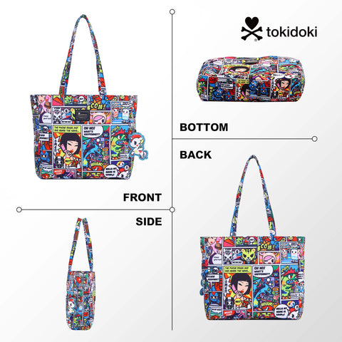 Tokidoki Canvas Bag with Unicorno Keychain  Series-Super Adios