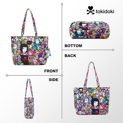 Tokidoki Canvas Bag with Unicorno Keychain  Series-Tokidoki Signature