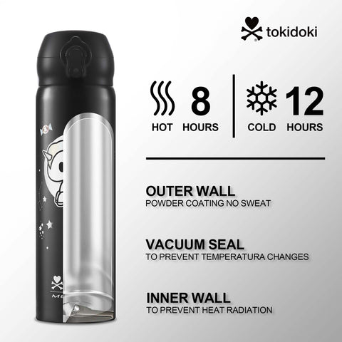 Tokidoki 17oz Insulated Water Bottle Stainless Steel -E