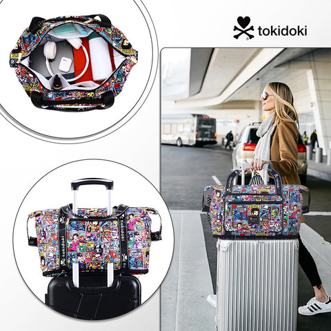 Tokidoki Travel Duffel Bag Can Extensible Series-Super Adios