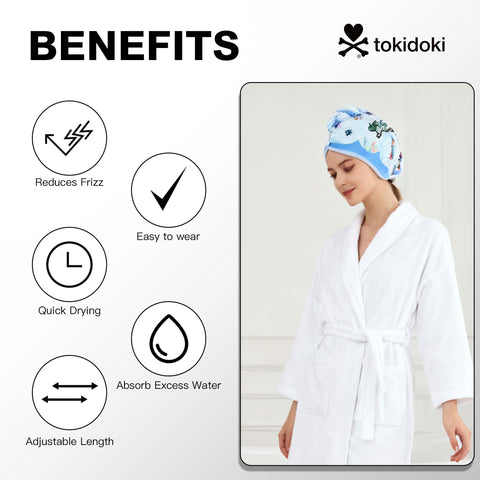 Tokidoki Microfiber Hair Towel-B
