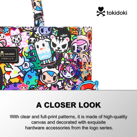 Tokidoki Canvas Bag with Unicorno Keychain  Series-Tokidoki Signature