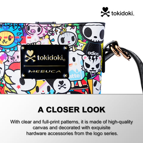 Tokidoki Leather Phone Bag with Adjustble Strap