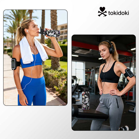 Tokidoki Water Bottle 32oz with Leak Proof Flip-B