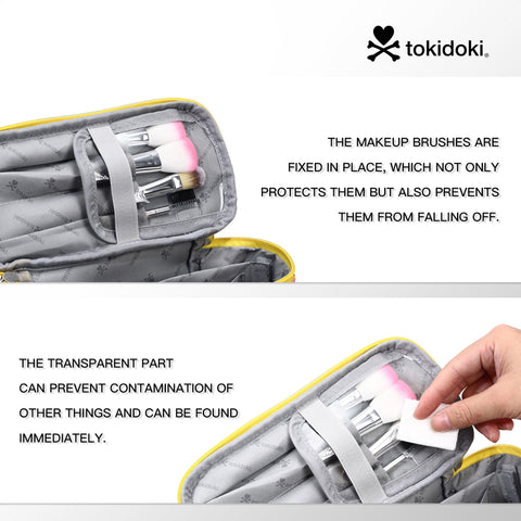 Unicorno Cosmetic Bag  Large Capacity-Rainbow Unicorno