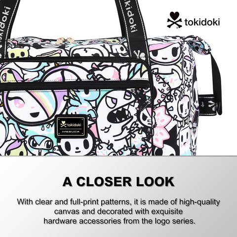 Tokidoki Travel Duffel Bag Can Extensible Series-Pastel Pop