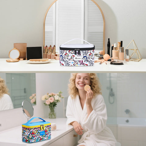 Unicorno Cosmetic Bag  Large Capacity-Colorful Unicorno