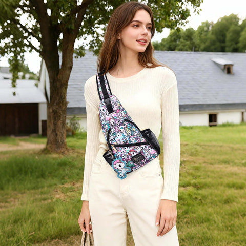Tokidoki Sling Bag with Keychain