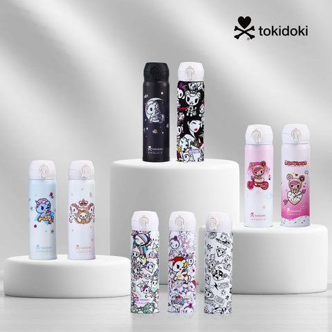 Tokidoki 17oz Insulated Water Bottle Stainless Steel -D
