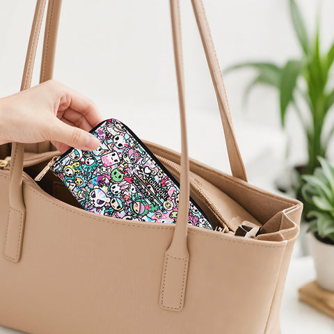 Tokidoki PU Wallet Card Holder with Wristlet Series-Kawaii Pastel