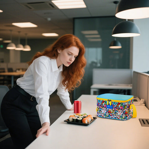 Unicorno Lunch Bag Large Capacity Series-Rainbow Unicorno