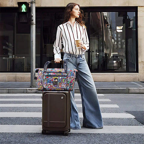 Tokidoki Travel Duffel Bag Can Extensible Series-Super Adios